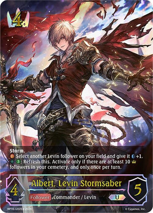 Albert, Levin Stormsaber (U) (BP16-U02EN)