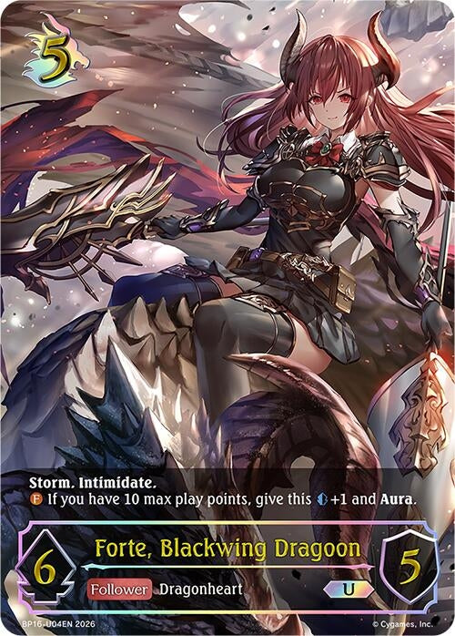 Forte, Blackwing Dragoon (U) (BP16-U04EN)