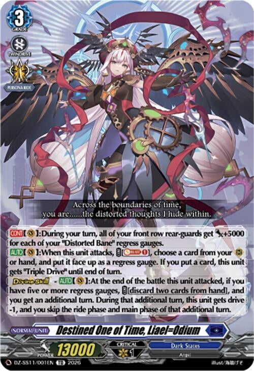 Image for Destined One of Time, Liael=Odium (DZ-SS11/001EN) - Cardfight Vanguard