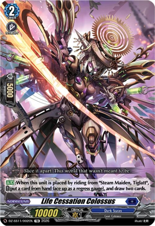 Image for Life Cessation Colossus (DZ-SS11/002EN) - Cardfight Vanguard