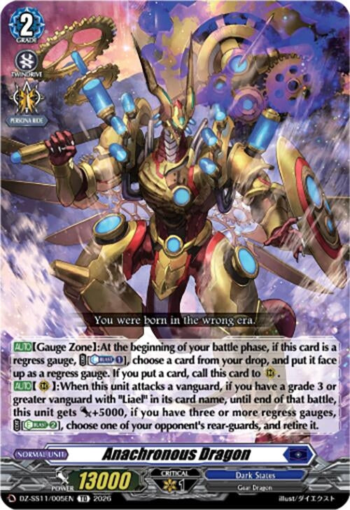 Image for Anachronous Dragon (DZ-SS11/005EN) - Cardfight Vanguard