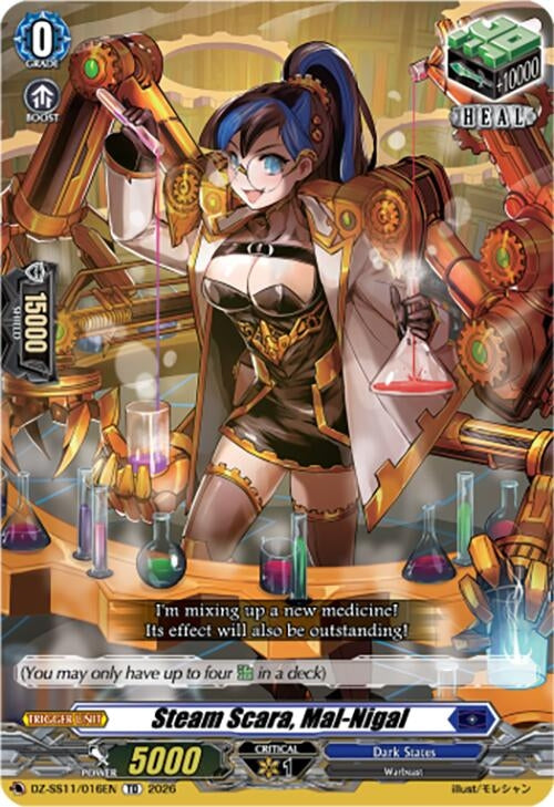 Image for Steam Scara, Mal-Nigal (DZ-SS11/016EN) - Cardfight Vanguard