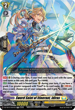 Sword Saint of Itinerant, Idiras (DZ-SS12/007EN)
