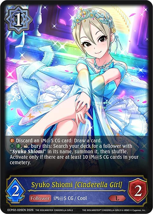 Image for Syuko Shiomi [Cinderella Girl] (ECP02-026EN) - Shadowverse: Evolve