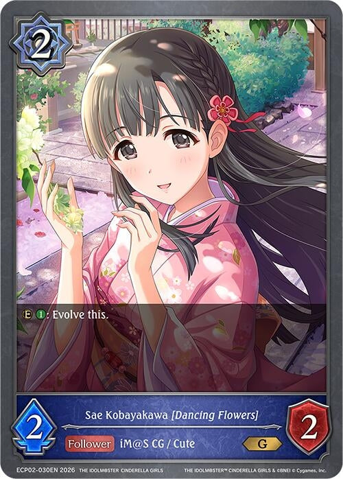 Image for Sae Kobayakawa [Dancing Flowers] (ECP02-030EN) - Shadowverse: Evolve