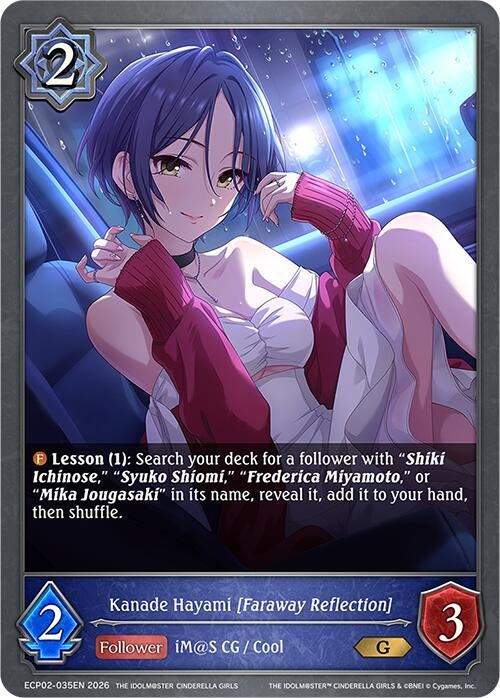 Image for Kanade Hayami [Faraway Reflection] (ECP02-035EN) - Shadowverse: Evolve