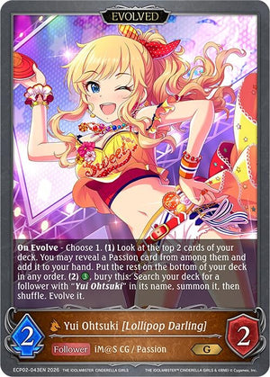 Yui Ohtsuki [Lollipop Darling] (Evolved) (ECP02-043EN)