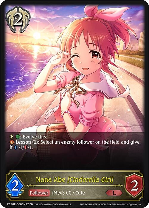 Image for Nana Abe [Cinderella Girl] (ECP02-060EN) - Shadowverse: Evolve