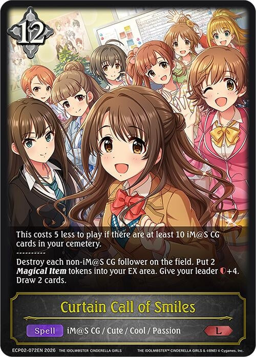 Image for Curtain Call of Smiles (ECP02-072EN) - Shadowverse: Evolve