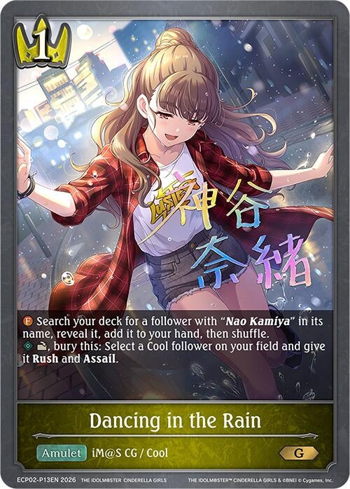 Image for Dancing in the Rain - P13EN (Foil) (ECP02-P13EN) - Shadowverse: Evolve