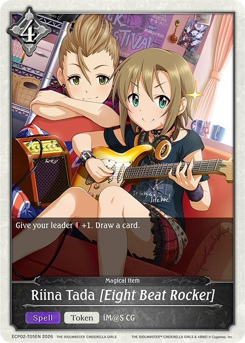 Image for Riina Tada [Eight Beat Rocker] (ECP02-T05EN) - Shadowverse: Evolve