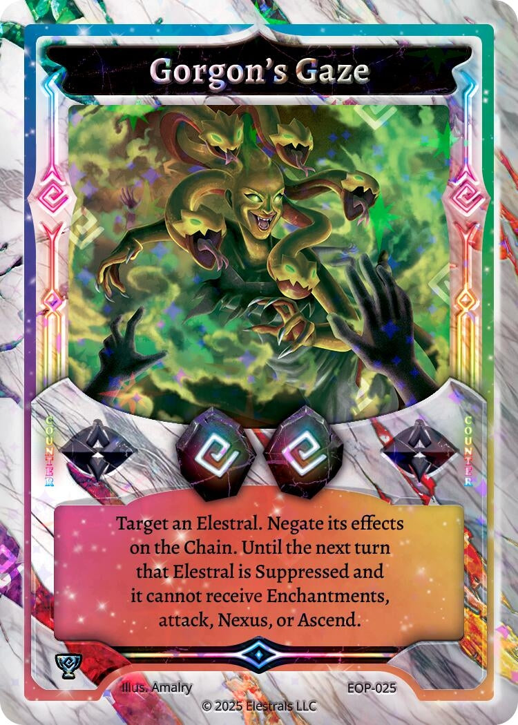 Image for Gorgon's Gaze (EOP-025) - Elestrals
