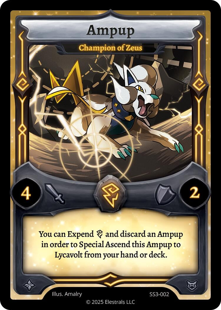 Image for Ampup - Champion of Zeus (SS3-002) - Elestrals