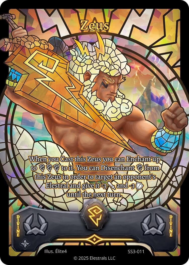 Image for Zeus (SS3-011) (SS3-011) - Elestrals