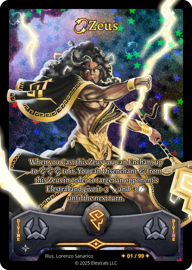Image for Zeus (SS3-S01) (SS3-S01) - Elestrals