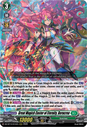 Great Magick Caster of Eternity, Berucrea (DZ-BT13/014EN)