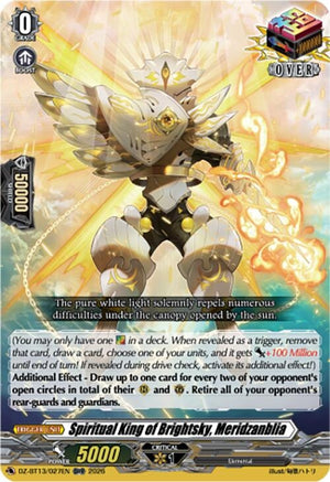 Spiritual King of Brightsky, Meridzanblia (DZ-BT13/027EN)
