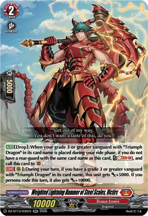 Weighted Lightning Hammer of Steel Scales, Victirs (DZ-BT13/032EN)