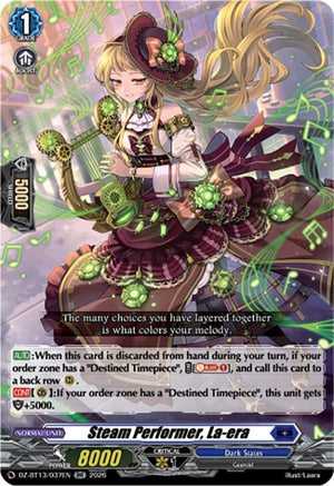Steam Performer, La-era (DZ-BT13/037EN)