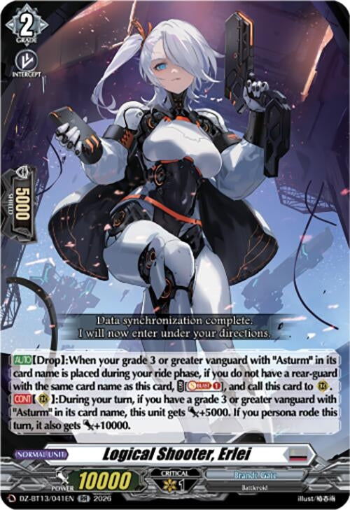 Image for Logical Shooter, Erlei (DZ-BT13/041EN) - Cardfight Vanguard