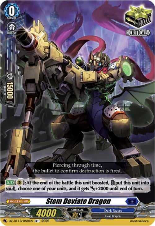 Image for Stem Deviate Dragon (DZ-BT13/059EN) - Cardfight Vanguard