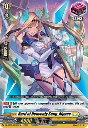 Bard of Heavenly Song, Alpacc (DZ-BT13/067EN)