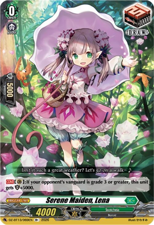 Image for Serene Maiden, Lena (DZ-BT13/069EN) - Cardfight Vanguard