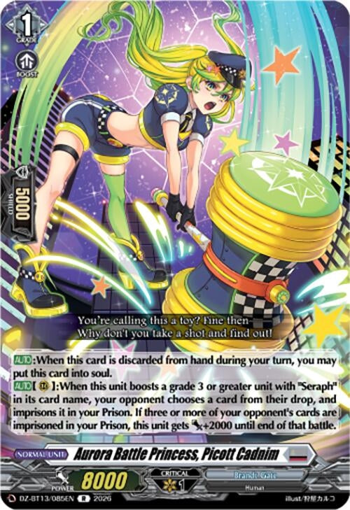Image for Aurora Battle Princess, Picott Cadnim (DZ-BT13/085EN) - Cardfight Vanguard