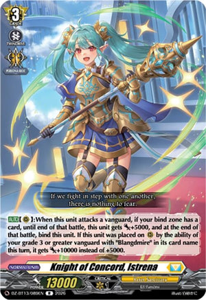 Knight of Concord, Istrena (DZ-BT13/089EN)