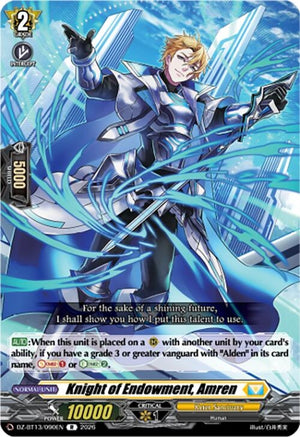 Knight of Endowment, Amren (DZ-BT13/090EN)