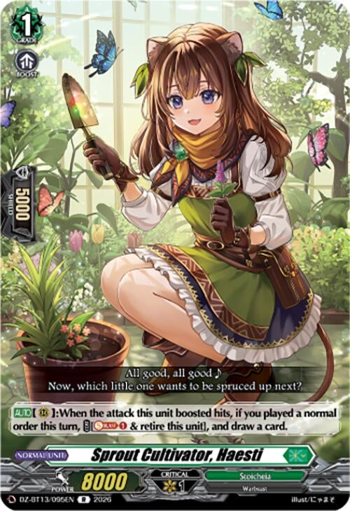 Image for Sprout Cultivator, Haesti (DZ-BT13/095EN) - Cardfight Vanguard