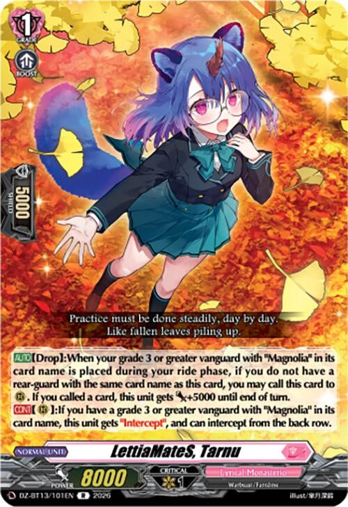 Image for LettiaMateS, Tarnu (DZ-BT13/101EN) - Cardfight Vanguard
