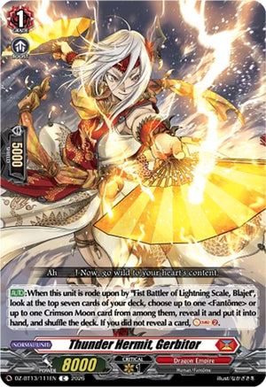 Thunder Hermit, Gerbitor (DZ-BT13/111EN)