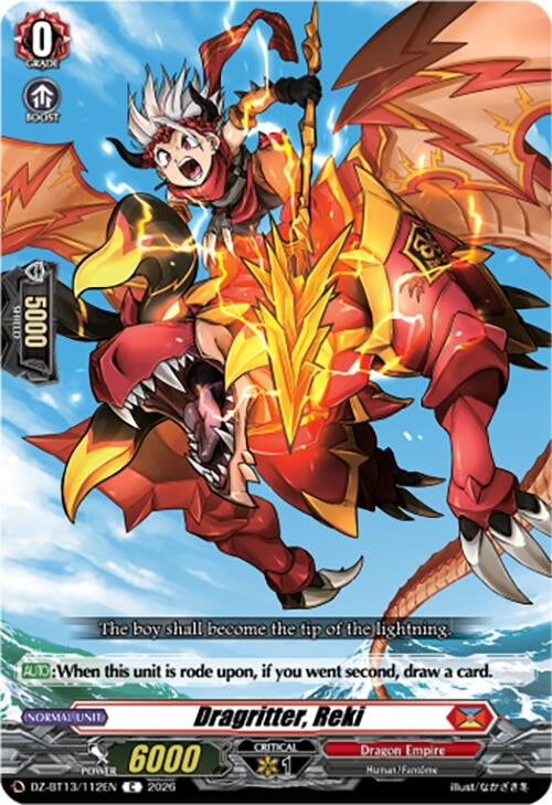 Image for Dragritter, Reki (DZ-BT13/112EN) - Cardfight Vanguard