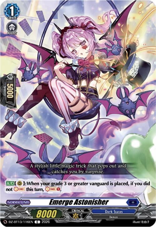 Image for Emerge Astonisher (DZ-BT13/116EN) - Cardfight Vanguard