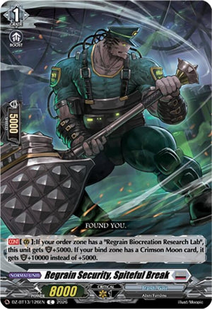 Regrain Security, Spiteful Break (DZ-BT13/126EN)