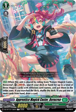 Apprentice Magick Caster, Berucrea (DZ-BT13/139EN)