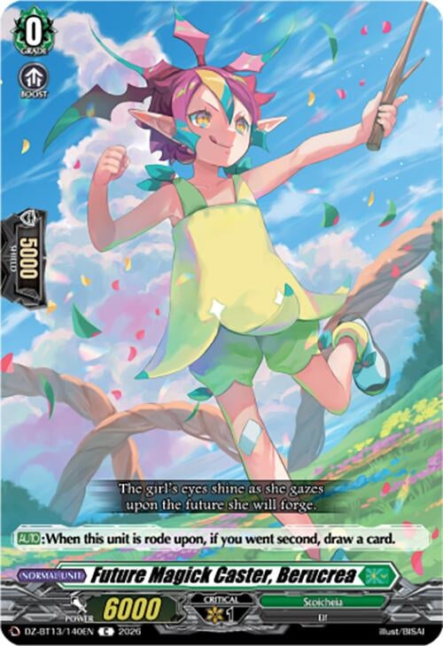 Image for Future Magick Caster, Berucrea (DZ-BT13/140EN) - Cardfight Vanguard