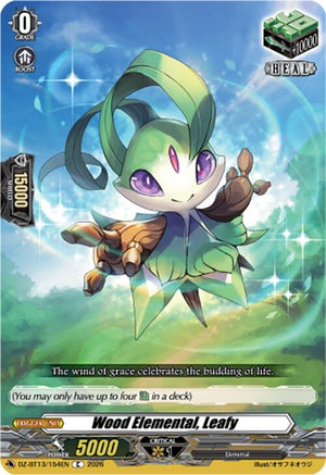 Wood Elemental, Leafy (DZ-BT13/154EN)