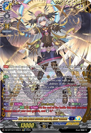 One Who Bears Resolve and Sin, Liael=Animus (FFR) (DZ-BT13/FFR06EN)