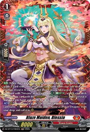 Blaze Maiden, Blessia (FR) (DZ-BT13/FR04EN)
