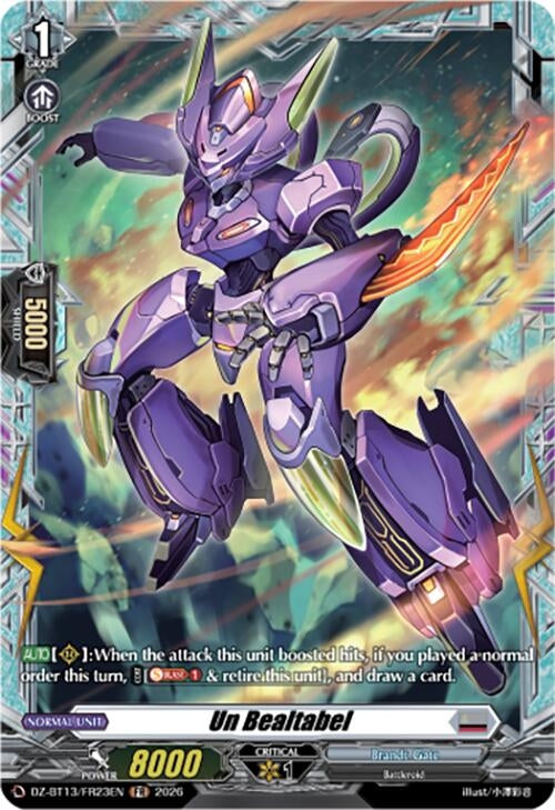 Image for Un Bealtabel (FR) (DZ-BT13/FR23EN) - Cardfight Vanguard