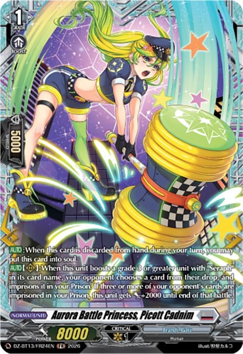Image for Aurora Battle Princess, Picott Cadnim (FR) (DZ-BT13/FR24EN) - Cardfight Vanguard