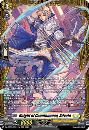 Knight of Countenance, Advole (FR) (DZ-BT13/FR31EN)