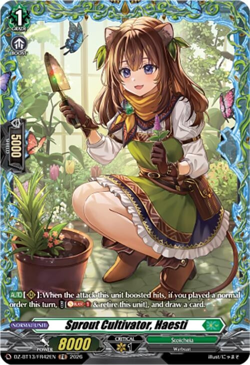 Image for Sprout Cultivator, Haesti (FR) (DZ-BT13/FR42EN) - Cardfight Vanguard