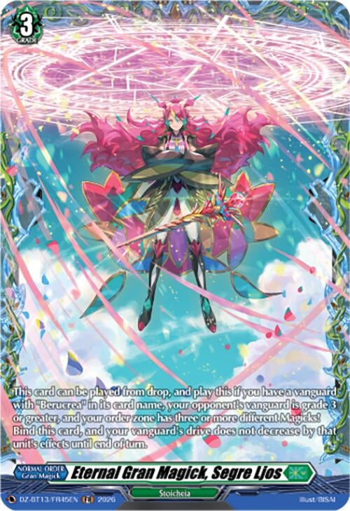 Image for Eternal Gran Magick, Segre Ljos (FR) (DZ-BT13/FR45EN) - Cardfight Vanguard