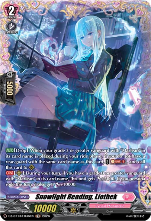 Image for Snowlight Reading, Liothek (FR) (DZ-BT13/FR46EN) - Cardfight Vanguard