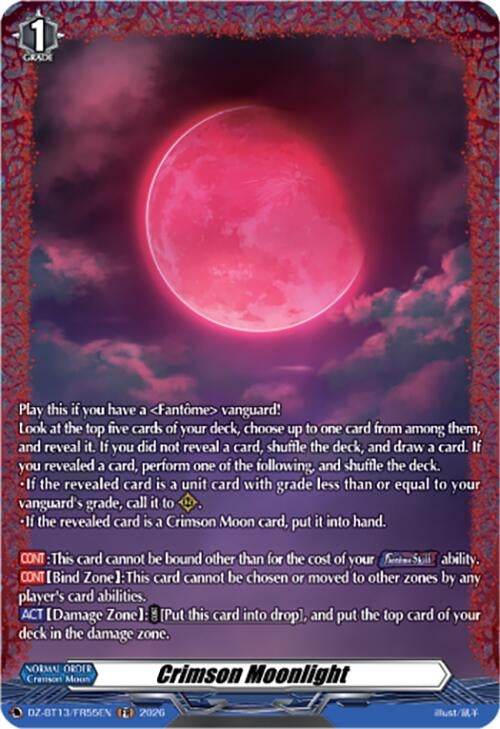 Image for Crimson Moonlight (FR) (DZ-BT13/FR55EN) - Cardfight Vanguard