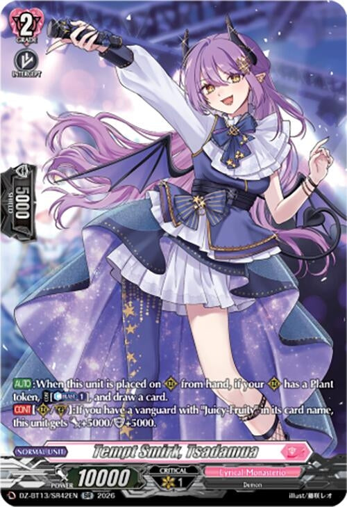 Image for Tempt Smirk, Tsadamua (SR) (DZ-BT13/SR42EN) - Cardfight Vanguard