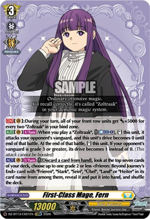 First-Class Mage, Fern (DZ-BT13/EX01EN)
